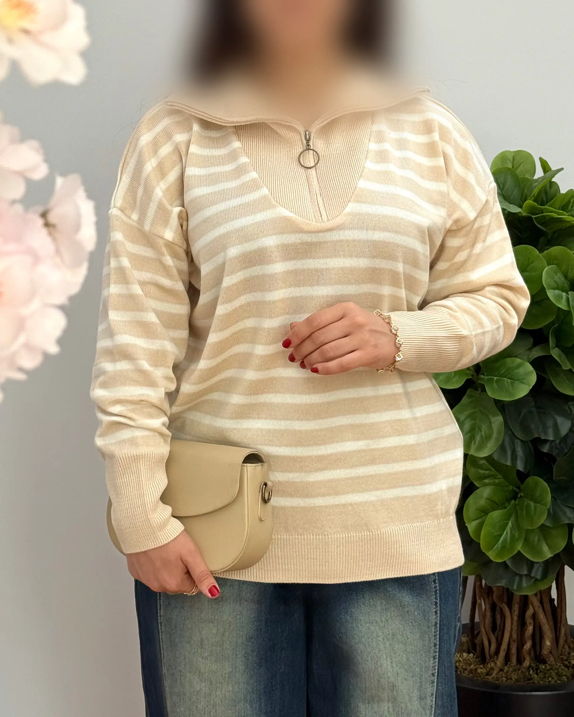 بافت نیم زیپ